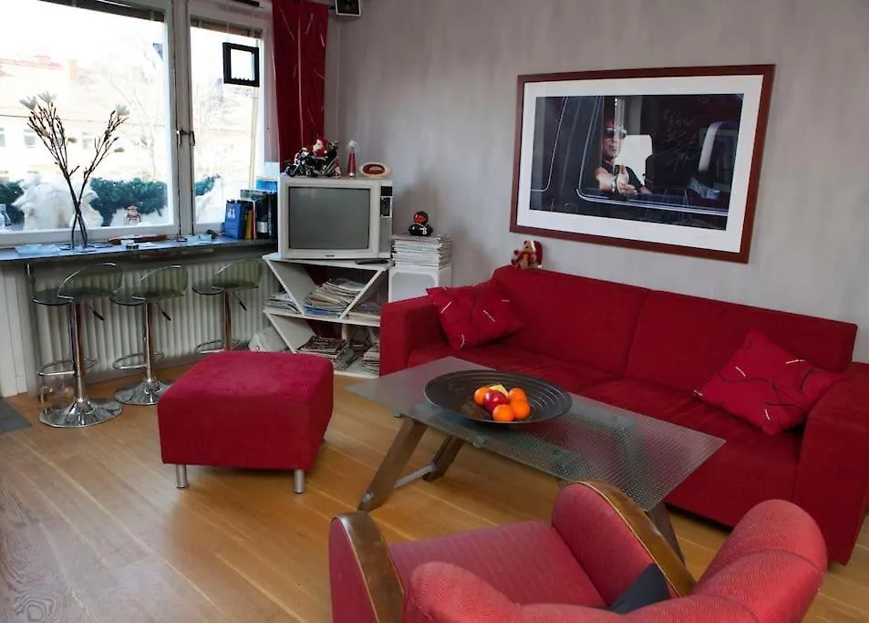 Apartment Ferienwohnung Etage Flat Stockholm Stora Essingen Schweden